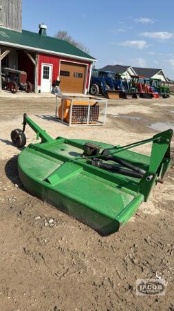 John Deere 7ft heavy duty mower with slip clutch