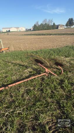 3ph 2 wheel rake