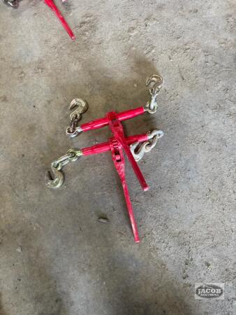 2 unused 3/8 chain binders