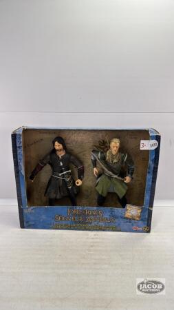 (2) LORD OF THE RINGS FIGURINES IN BOX