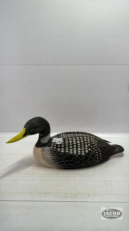 WOODEN CARVED LOON