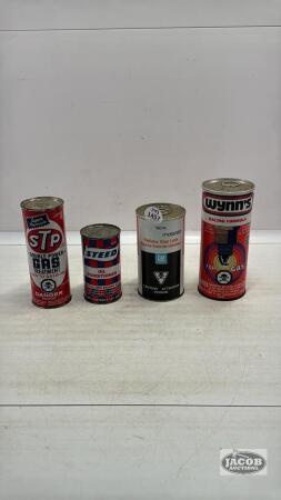 (4) FULL AUTOMOTIVE TINS