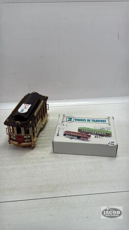 WOODEN MUSICAL CABLE CAR