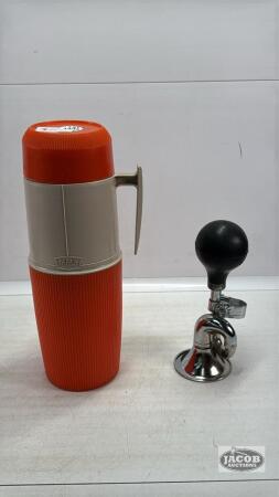 THERMOS & BICYCLE HORN