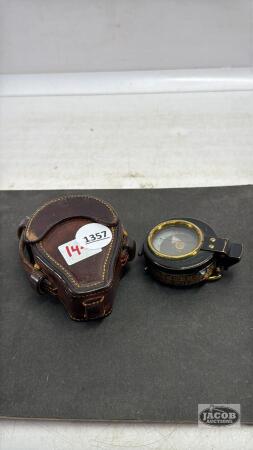 VERNER'S PATTERN PRISMATIC COMPASS
