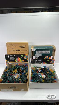 (5) STRINGS OF INTERIOR/EXTERIOR CHRISTMAS LIGHTS
