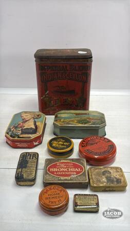 APPROX. 10 TINS