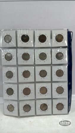 (20) 1968 CANADIAN QUARTERS