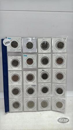 (20) CANADIAN QUARTERS