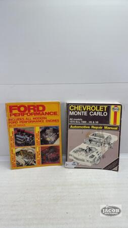 (2) AUTOMOTIVE BOOKS