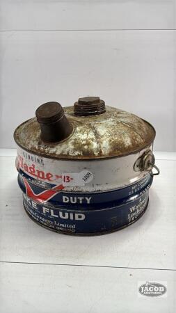 2.5 GALLON WAGNER BRAKE FLUID CAN