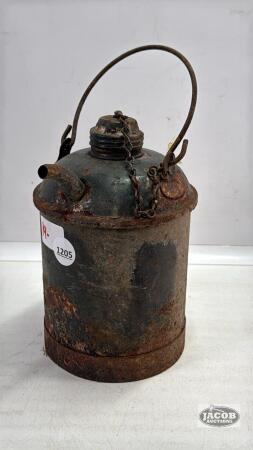 CN STAMPED TIN CAN