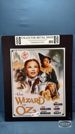REPRO METAL THE WIZARD OF OZ SIGN
