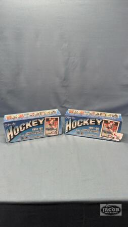 (2) BOXES OF HOCKEY CARDS