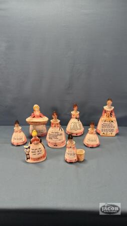 (8) JAPAN CHINA FIGURINES