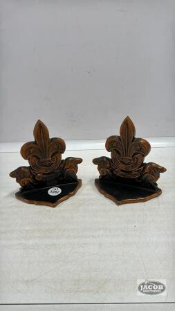 BOY SCOUTS "BE PREPARED" BOOKENDS
