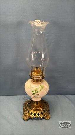BRASS BASED COAL OIL LAMP