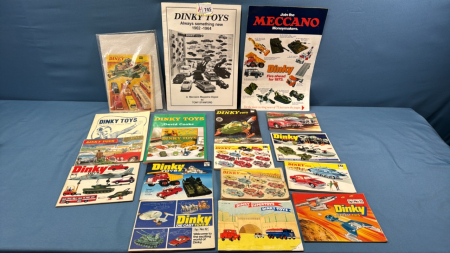 Approx. 13 Assorted Dinky Toy Catalogues