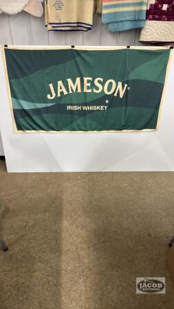 JAMESON WHISKEY CLOTH BANNER (56IN X 32IN)