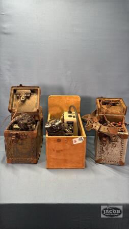 (3) PORTABLE TELEPHONE SETS