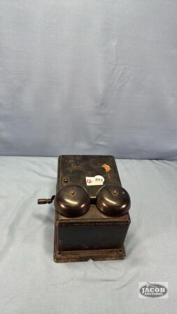 10IN PAINTED OAK TELEPHONE