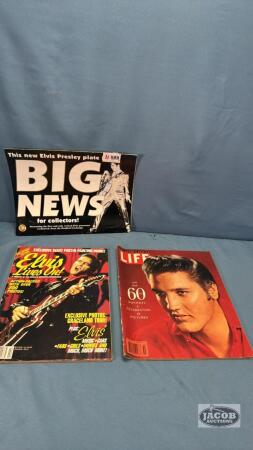 ELVIS MEMORIBILIA LOT