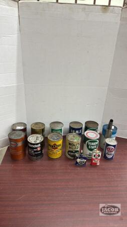 14PC LUBRICANT LOT