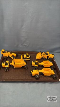 (6) TIN & PLASTIC CONSTRUCTION TOYS
