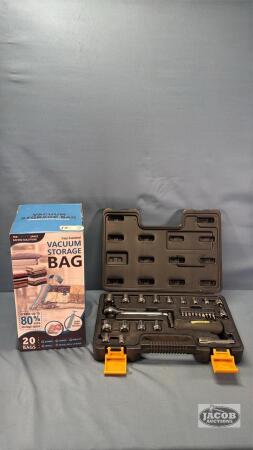 MASTERCRAFT FLEXIBLE RATCHET SET 3/8IN DRIVE