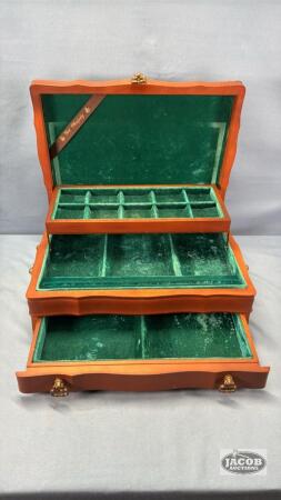JEWELLERY CHEST WITH DRAWER