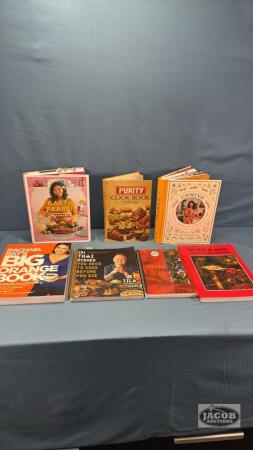 (7) ASSORTED COOKBOOKS