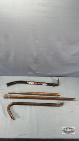 ASSORTED PRY BAR LOT