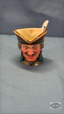 ROYAL DOULTON "DICK TURPIN" MINI TOBY MUG
