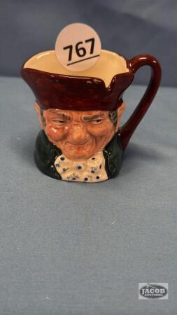 ROYAL DOULTON "OLD CHARLIE" MINI TOBY MUG