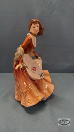 ROYAL DOULTON "AUTUMN TIME "