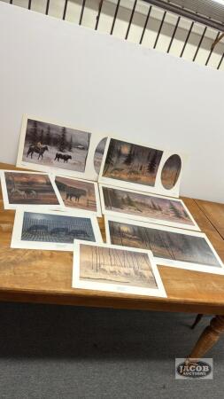 (8) DARCY SHAVER PRINTS