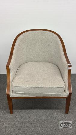 UPHOLSTERED TUB CHAIR