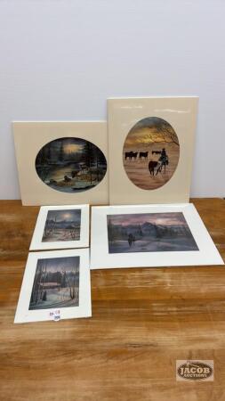 (5) DARCY SHAVER ARTIST MATTE PROOFS