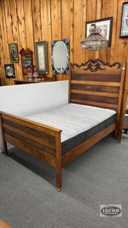 VICTORIAN 3/4 BED WITH SEAQUAL MATTRESS