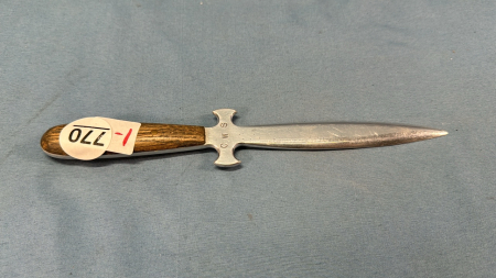 8in Letter Opener Stamped C W S