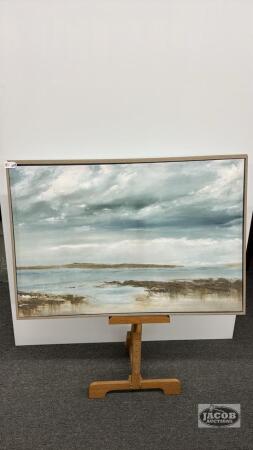 SEA SCAPE ON CANVAS