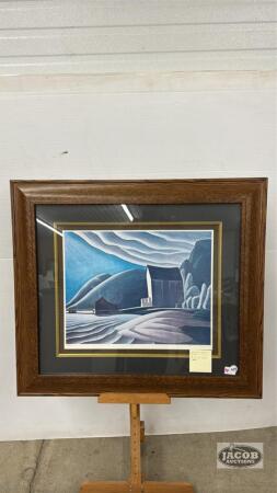 LAUREN HARRIS PRINT "ICE HOUSE"
