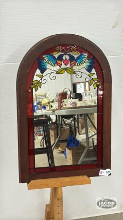STAINED GLASS MIRROR