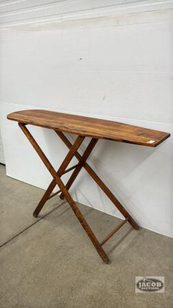 WOODEN IRONING BOARD