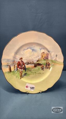 ROYAL DOULTON 10IN PLATE