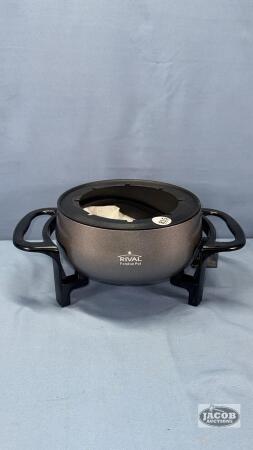 RIVAL 8IN ELECTRIC FONDUE POT