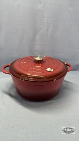 10IN CAST IRON KETTLE WITH LID