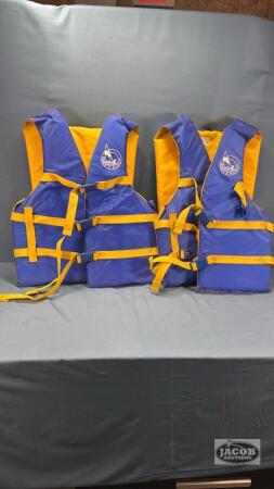 (2) LIFE JACKETS