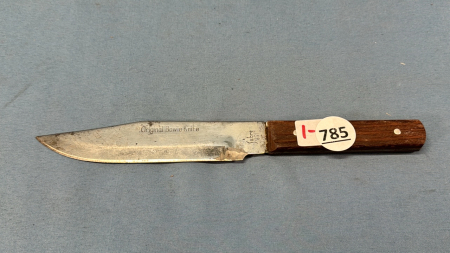 Original 10in Bowie Knife -Blade Has Been Ground