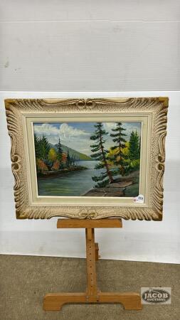 AUTUMN SCENE ON BOARD